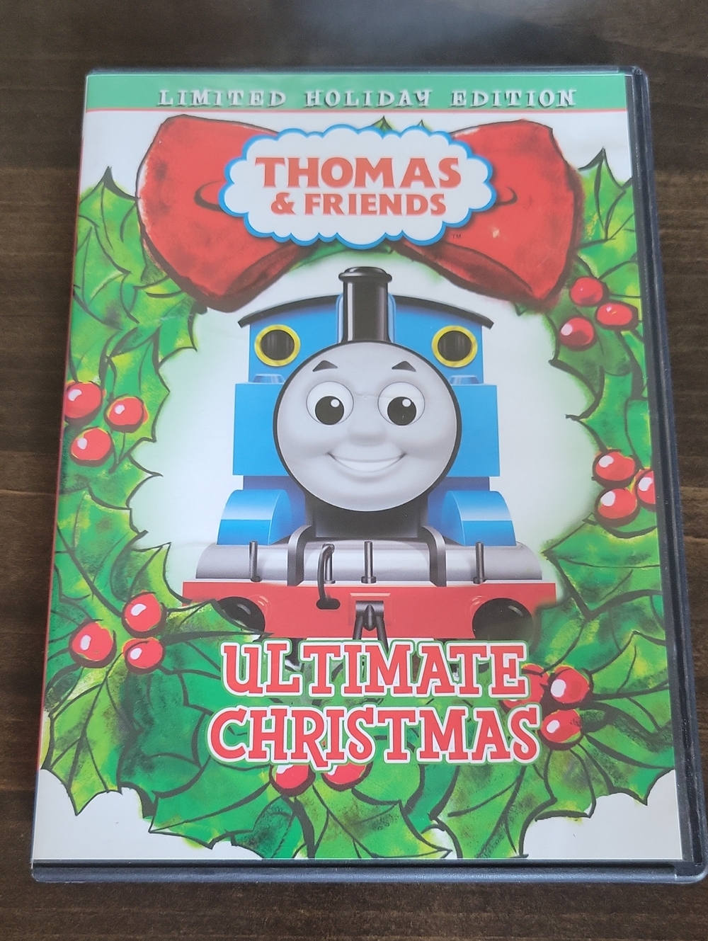 Thomas & Friends Holiday DVD Featuring Blue Engine with Red Bow